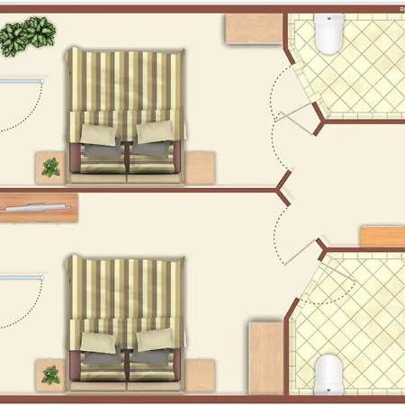 Doppelzimmer Tresen, Direkt Am Alten Strom Vakantiehuis